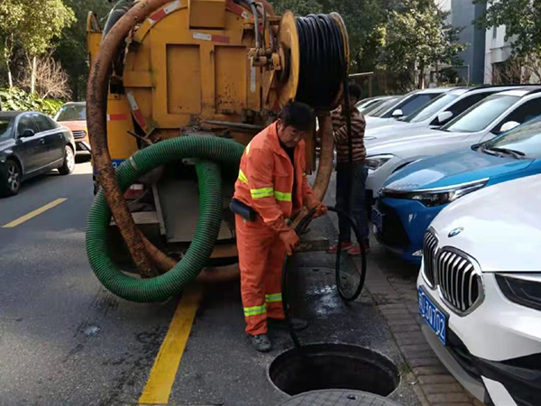 皇姑排污管道清淤